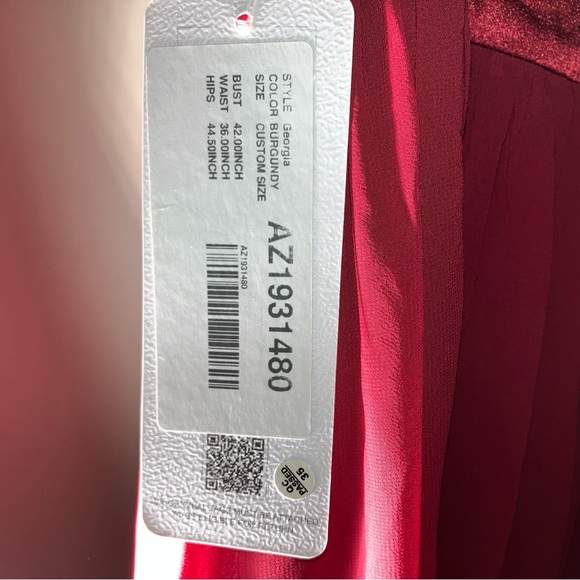 Azazie NWT Georgia AZ1931480 custom size bridesmaid/formal gown - Picture 12 of 15